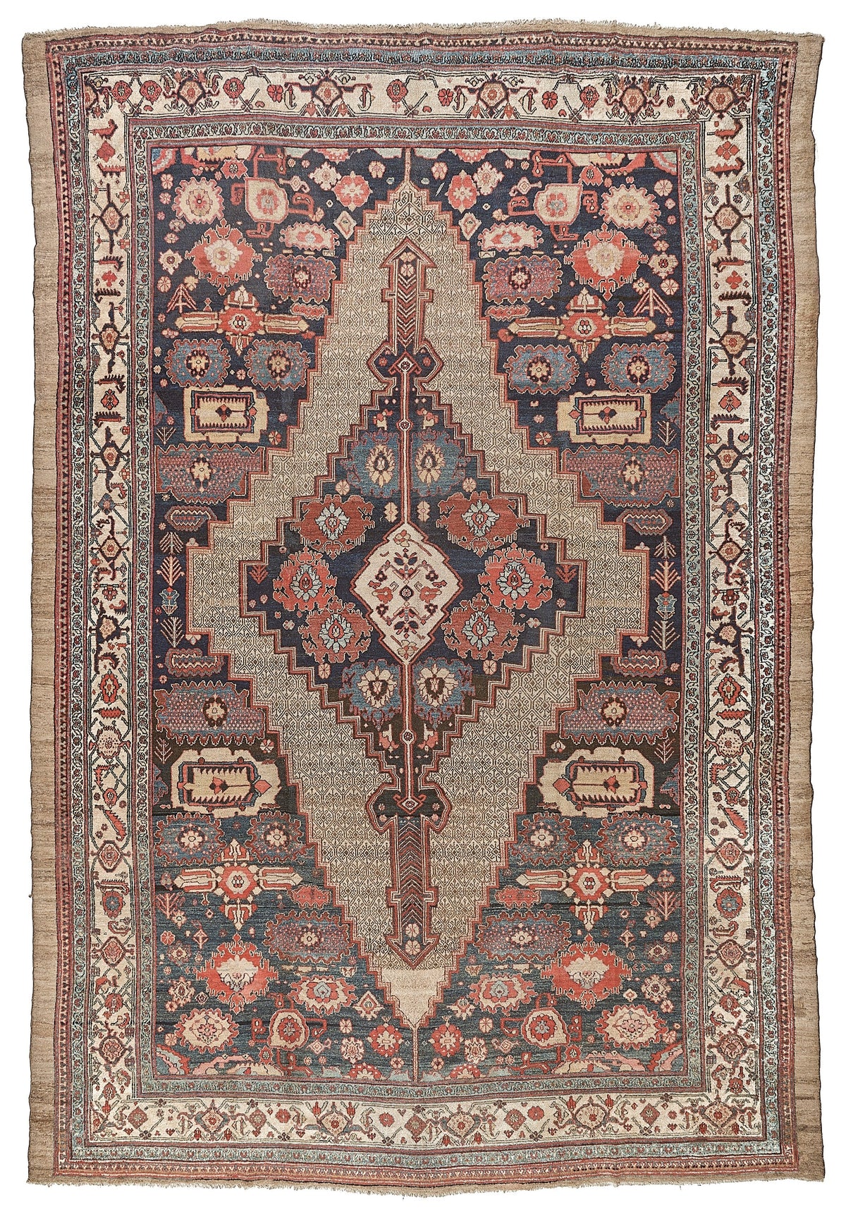90145 Antique Persian Bibikabad
