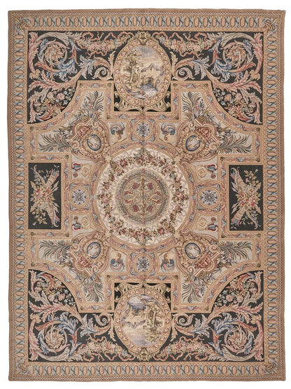 8080 Hand Knotted Savonnerie Carpet